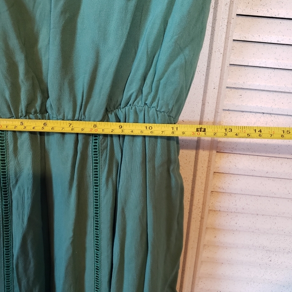 Matilda Jane Green Maxi Dress NWT M - Picture 8 of 11